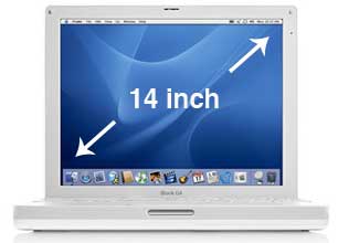 white ibook battery