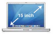 aluminum 15 in powerbook battery